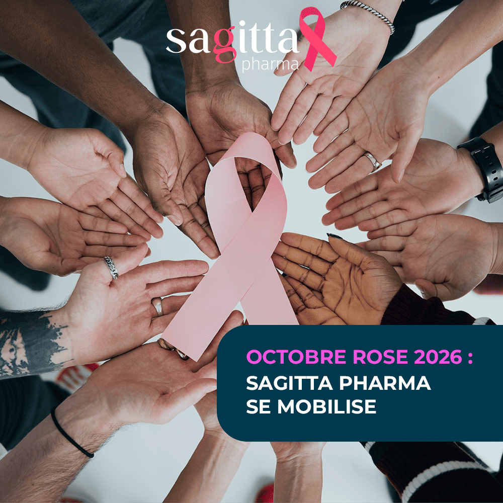 Octobre Rose 2026 : Sagitta Pharma se mobilise